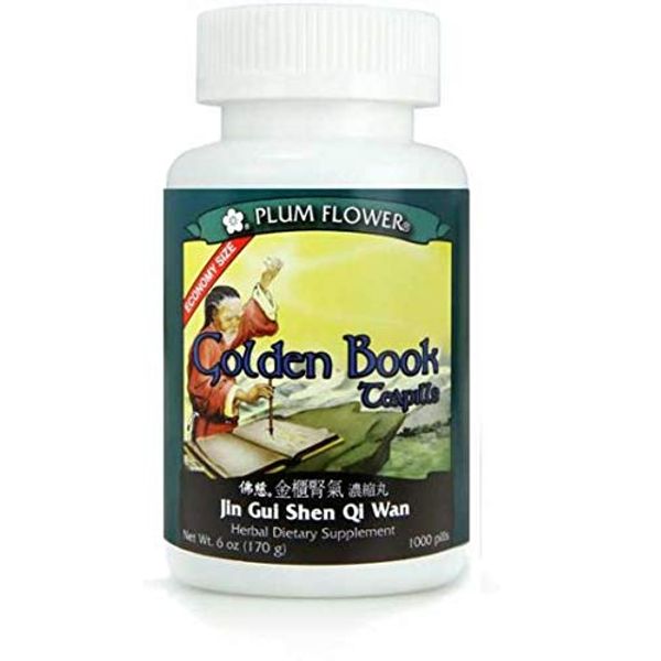 Golden Book Economy Size, 1000 tea pills by Mayway-Plum Flower 5.8oz
