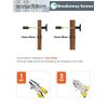 SORWDUERM 2 Pack Black Cabinet Knobs Square Drawer Pulls Bathroom Dresser Handles Hardware Zinc Alloy