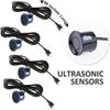 ZONETECH Parking Sensors LED Display Car Reverse Backup Radar System (2 Pack)