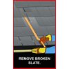 Slate Repair Hallhook - Pack of 10 Slate Hall Hook and 1 HookPull