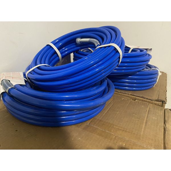 Airless Paint Spray 1/4x50ft Hose Reinforced Braided Wire Heavy Line See Descr-