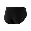 PROTECHDRY - Washable & Reusable Urinary Incontinence Cotton Brief Underwear for men, with Front Absorbent Area (Large, Black)