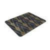 Black & Gold Art Deco Mouse Mat Pad - Geometric Wallpaper Computer #12545