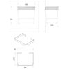 EKOTECH BELT 1 Waste Bin with 15 Litre Waste Volume