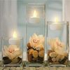 IMAGE Floating Candles, Flameless Floating LED Tea Lights 12 Pack Waterproof Tealight Candles for Wedding Party Spa Home Indoor Outdoor Decor-Warm White