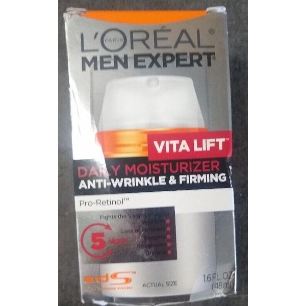 LOreal Paris Skincare Men Expert VitaLift Anti-Wrinkle Firming Face Moisturizer