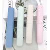 SietDESEO 4 Pack Toothbrush Travel Case, Portable Breathable Toothbrush Holder for Travel Business Camping School Toothbrush Case