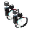 2X For Electric Scooter Bike ATV Wire Ignition Switch Key Switch Ignition Switch