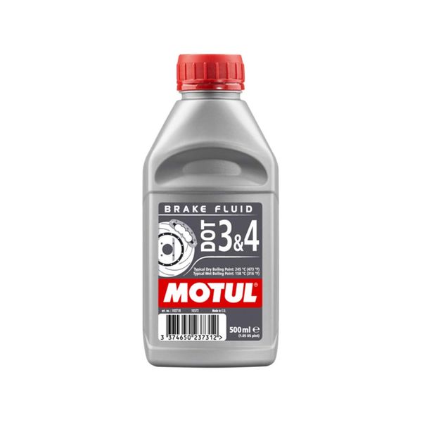Motul Brake Fluid Dot3/DOT4 500ml