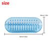Andux Zone Hand & Nail Cleaning Brush Plastic MJS-01 (Blue 2pcs)