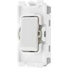 BG R30 Nexus Grid White 20A 20AX 2 Pole Switch Module