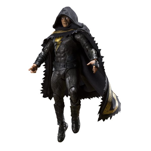 S.H. Figuarts BAS64170 Black Adam, Approx. 6.5 inches (165 mm), PVC, ABS & Fabric, Pre-Painted Action Figure