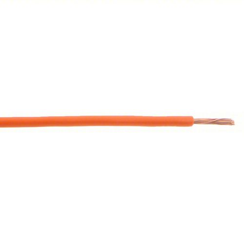 Sherco-Auto - Orange 14 Gauge Primary Automotive Wire - 25 FT Spool/Coil of 100% Copper Electrical Wire - Made in USA