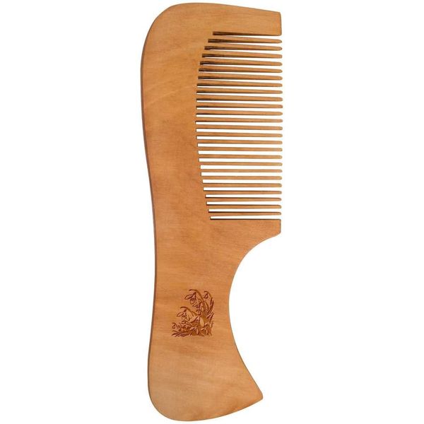 'Snowdrop Flowers' Wooden Comb (HA00050529)