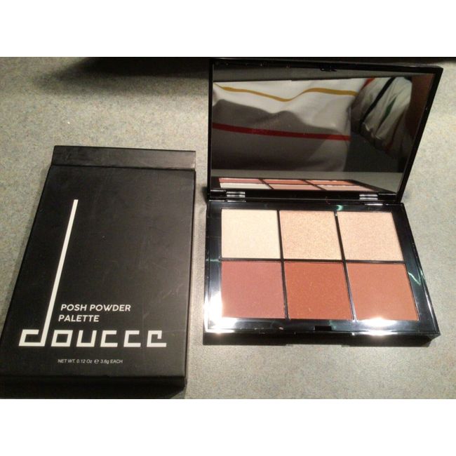 DOUCCE POSH POWDER PALETTE Blush & Highlighter 6 Shades