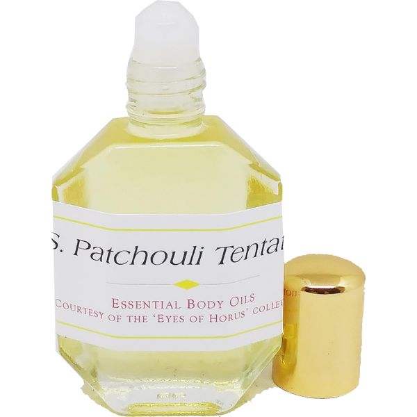 Splendida Patchouli Tentation - Type B For Women Scented Body Oil Fragrance [Roll-On - Gold - 1/2 oz.] - ID#32575