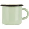 IB Laursen [W] Becher Emaille hellgrün m/Creme innen