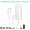 Tuya WiFi Smart Water Leak Sensor Overflow Level Detector Sound Alarm System