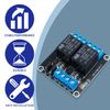 Innfeeltech 6pcs DC 12V Relay Module 2 Channel Relay with Optocoupler High or Low Level Trigger Expansion Board