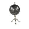 Deco 79 Aluminum Globe Globe, 7" x 6" x 12", Black