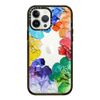 CASETiFY Impact Case for iPhone 13 Pro Max - Rainbow Color Wheel - Clear Black
