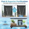 Turtle Tank Filter Aquarium Filter Power Adjustable 30-55 Gal. 290GPH Filter
