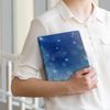 d52c 012838 for dtab Compact d-52C Tablet Case Cover Notebook Type Direct Stick Type Snow Sky Sky