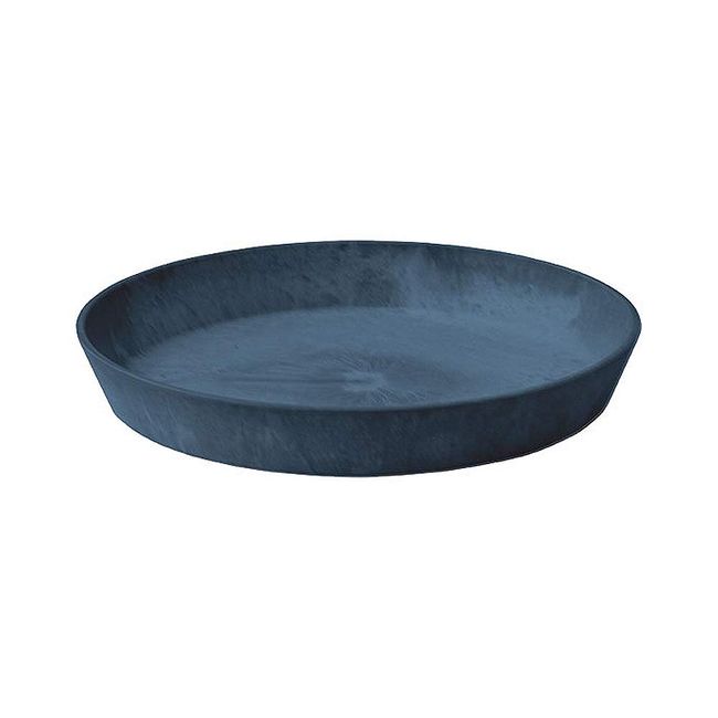 Amabro Art Stone Saucer [Navy/S Size] AMABRO ART STONE SAUCER (Approx.) Diameter 6.9 inches (17.6 cm)