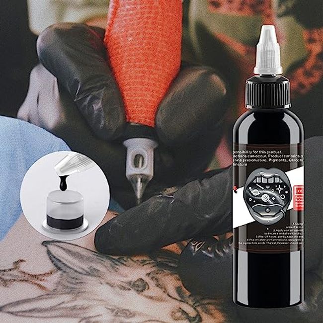 DYNAMIC Permanent black tattoo ink Professional Black Tattoo Ink