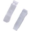 Deal4GO L R Trigger Button Replacement for PSP 2000 PSP 3000 Left & Right Buttons - Transparent White