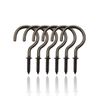 IDEALSV 1-1/2" Bronze Screw Cup Hook Ceiling Hooks 36 Pack Screw-in Light Hooks Mug Hooks