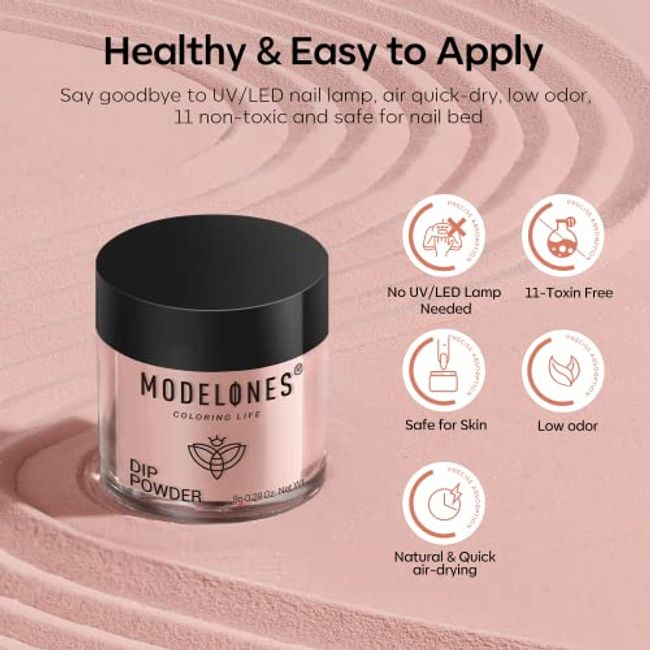 Modelones Acrylic Powder for Nail Salon Polish (4 oz) | Modelones