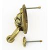 Castelion® Large Brass Lion's Head Ring Door Knocker