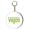Gift Insanity I THINK THEREFORE VEGAN 55mm KEYRING BOTTLE OPENER