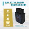Bluetooth OBD2 Wireless Scanner Diagnostic Tool, Vehicle Code Reader for Car, Scan Tool Reset & Clear Check Car Engine Light, Compatible with iOS & Android & Windows