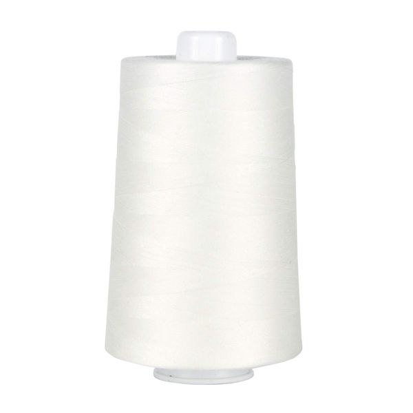 Superior Threads Omni 40-Weight Polyester Sewing Quilting Thread Cone 6000 Yard (Natural White)