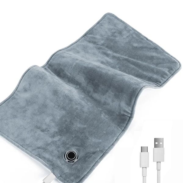 Heat Pad, Machine Washable Winter Heat Pad, Graphene Travel Blanket, 3 Temperature Settings