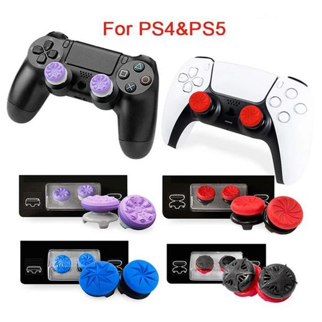  RALAN Purple Controller Skin Silicone for PS4, Non