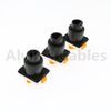 Alvin's Cables RJ45 Waterproof Connector Socket IP65 Ethernet Panel Mount RJ45 Connectors 3 Pack