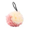 SEVENHEAD Bath Sponge Shower Loofahs, 4 Color, 50g/Piece, Mesh Pouf Bath Scrunchies Body Wash Puff(Set of 4)