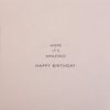 Hallmark General Birthday Card - Geometric Foiled Design with 3D Tag