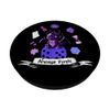 Always Purple Dragon with Dice Role Playing Game PopSockets Adhesive PopGrip