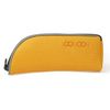 LOONLOON 567 Mellow Pen Case, Punch Yellow, Stylish, 2 Compartments, Multi-functional, Slim