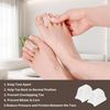 Gel Toe Separators, Hoogoo Pinky Toe Protector Spreader Small Silicone Toe Spacers, Cushions for Curled Separate Toe