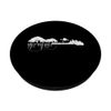 Disc Golf Flying Disc - Disc Golf Sunset Guitar PopSockets Swappable PopGrip