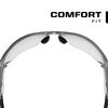 Mechanix Wear Tactical Type-N (One Size, Clear/Black/Clear)