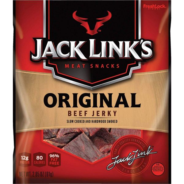 Jack Links 47450 Original Flavor Beef Jerky, 3.25 Oz (Pack of 8)