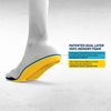 MEGAComfort Inc. - PAMESD-M1415 Personal Anti-Fatigue Mat (ESD) Insoles; Dual Layer 100% Memory Foam with ESD Threads for Anti Static Control, for ESD Footwear ONLY, Men's Size 14-15, Yellow,Black