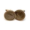 Premium 1949 Farthing cufflinks for a 76th Birthday cufflinks