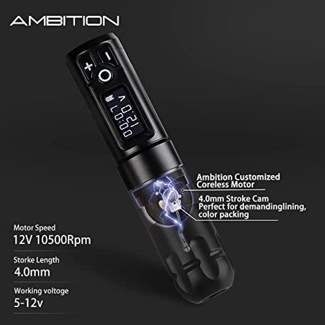 Ambition Premium Disposable Tattoo Needles Cartridges Round Liner